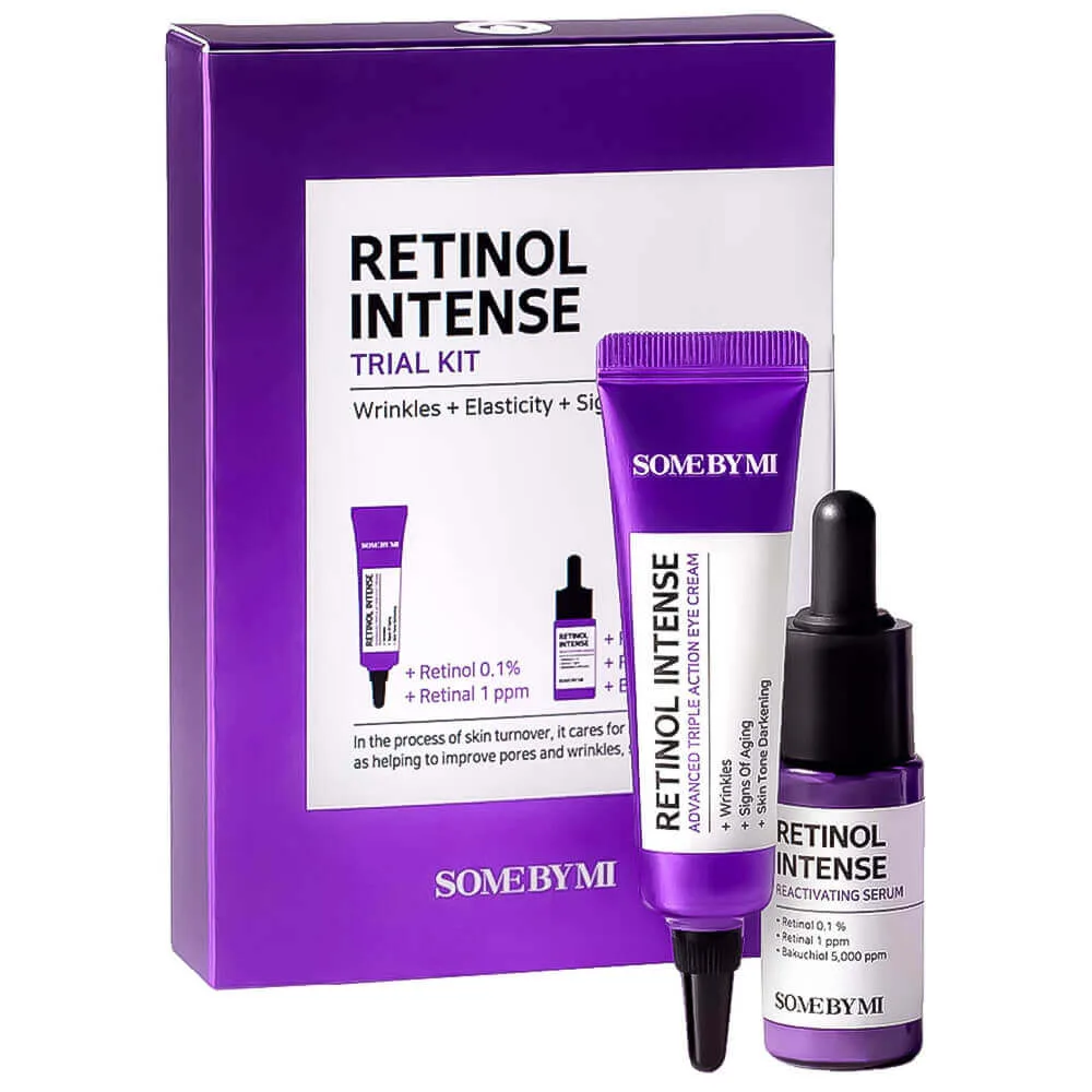 SOME BY MI Омолаживающий набор для лица с ретинолом Some By Mi Retinol Intense Trial Kit