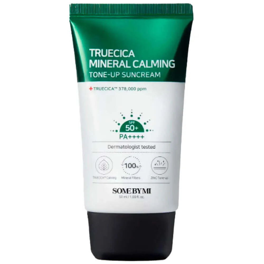 SOME BY MI Солнцезащитный крем для ровного тона Some By Mi Truecica Mineral Calming Tone-Up Sunscreen SPF50+ PA++++