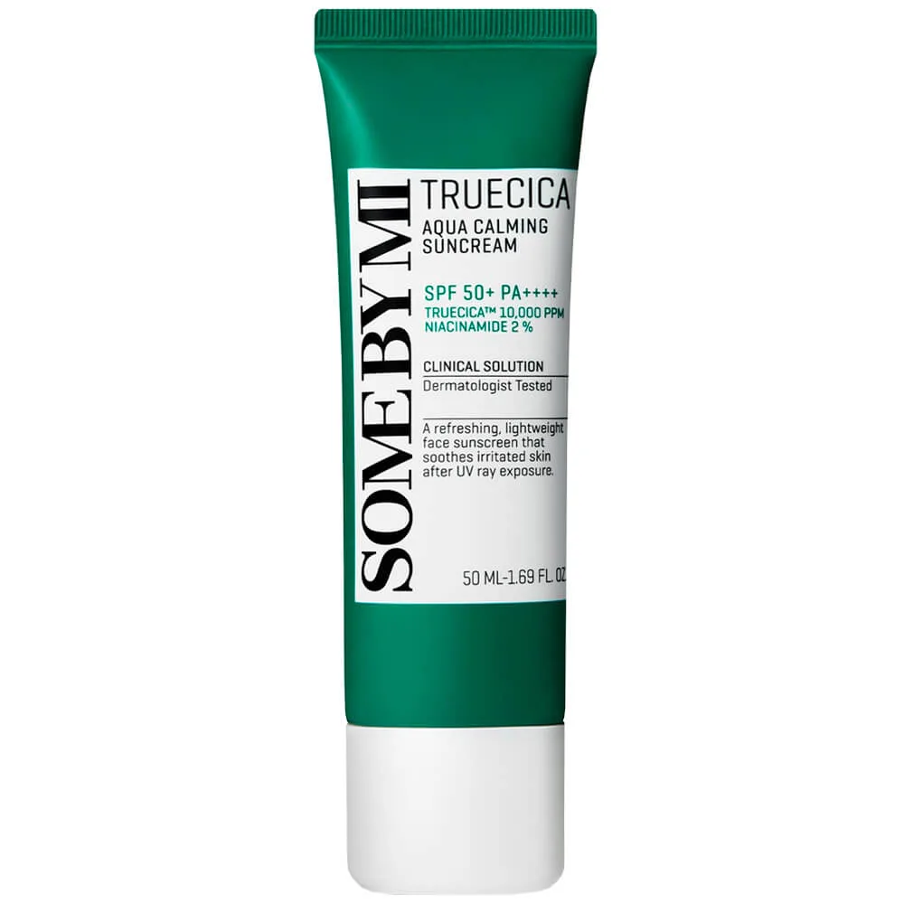 SOME BY MI Солнцезащитный крем с комплексом центеллы Some By Mi Truecica Aqua Calming Sun Cream SPF50+ PA ++++