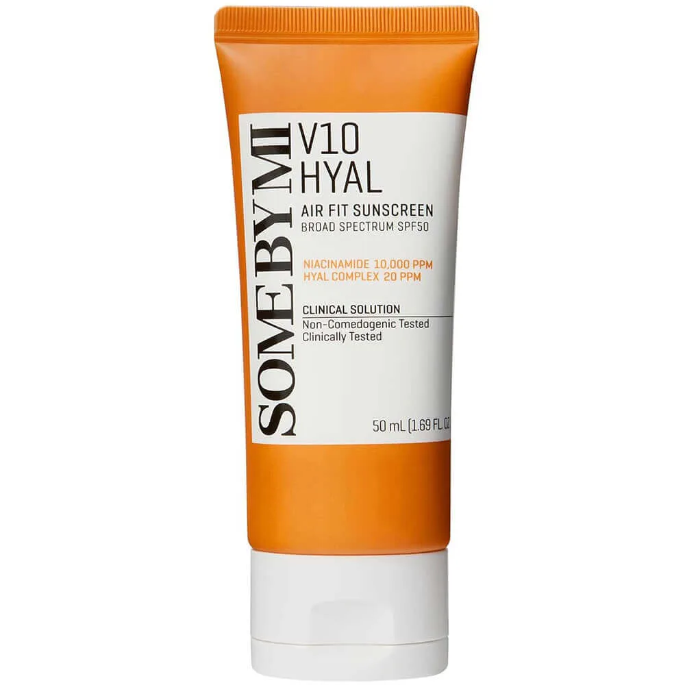 SOME BY MI Солнцезащитный крем с ниацинамидом Some By Mi V10 Hyal Air Fit Sunscreen SPF50