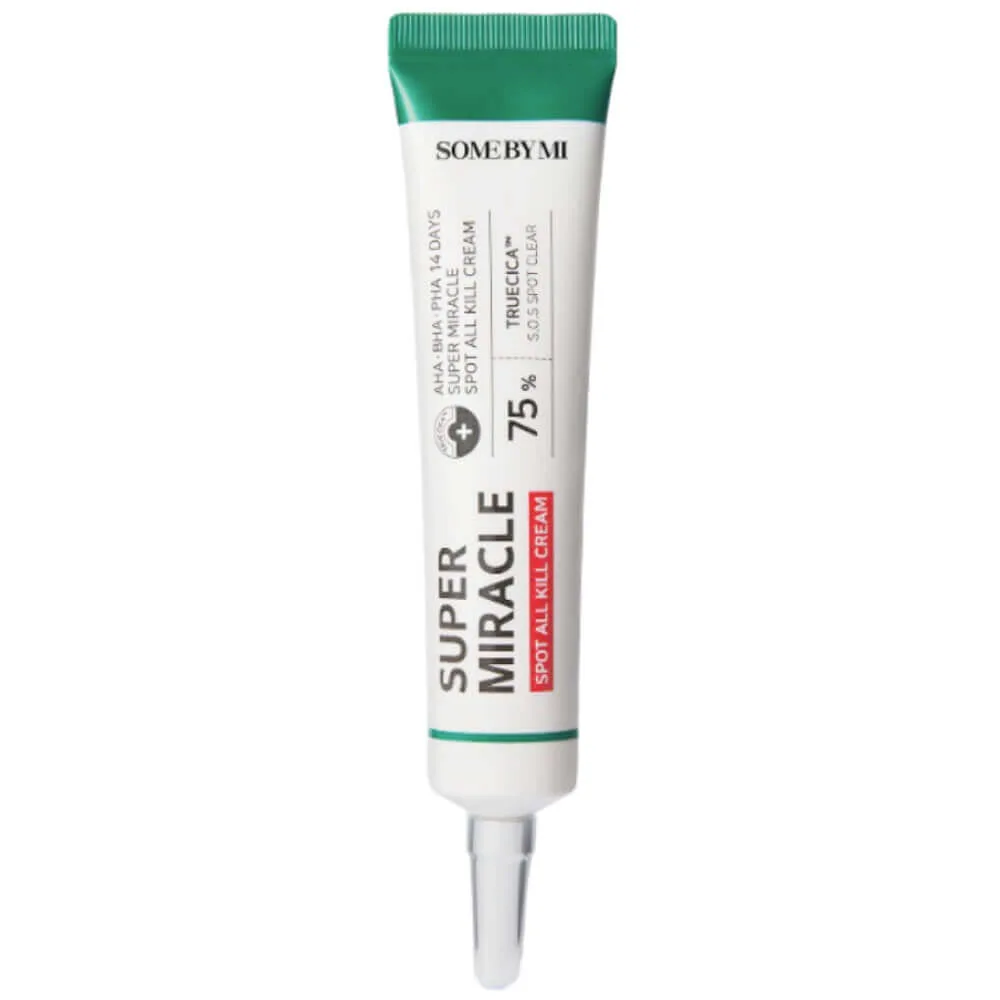SOME BY MI Точечный крем против акне с AHA и BHA кислотами Some By Mi Super Miracle Spot All Kill Cream