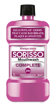 SORISSO Ополаскиватель для полости рта КОМПЛЕКС Complete Daile Mouthwash