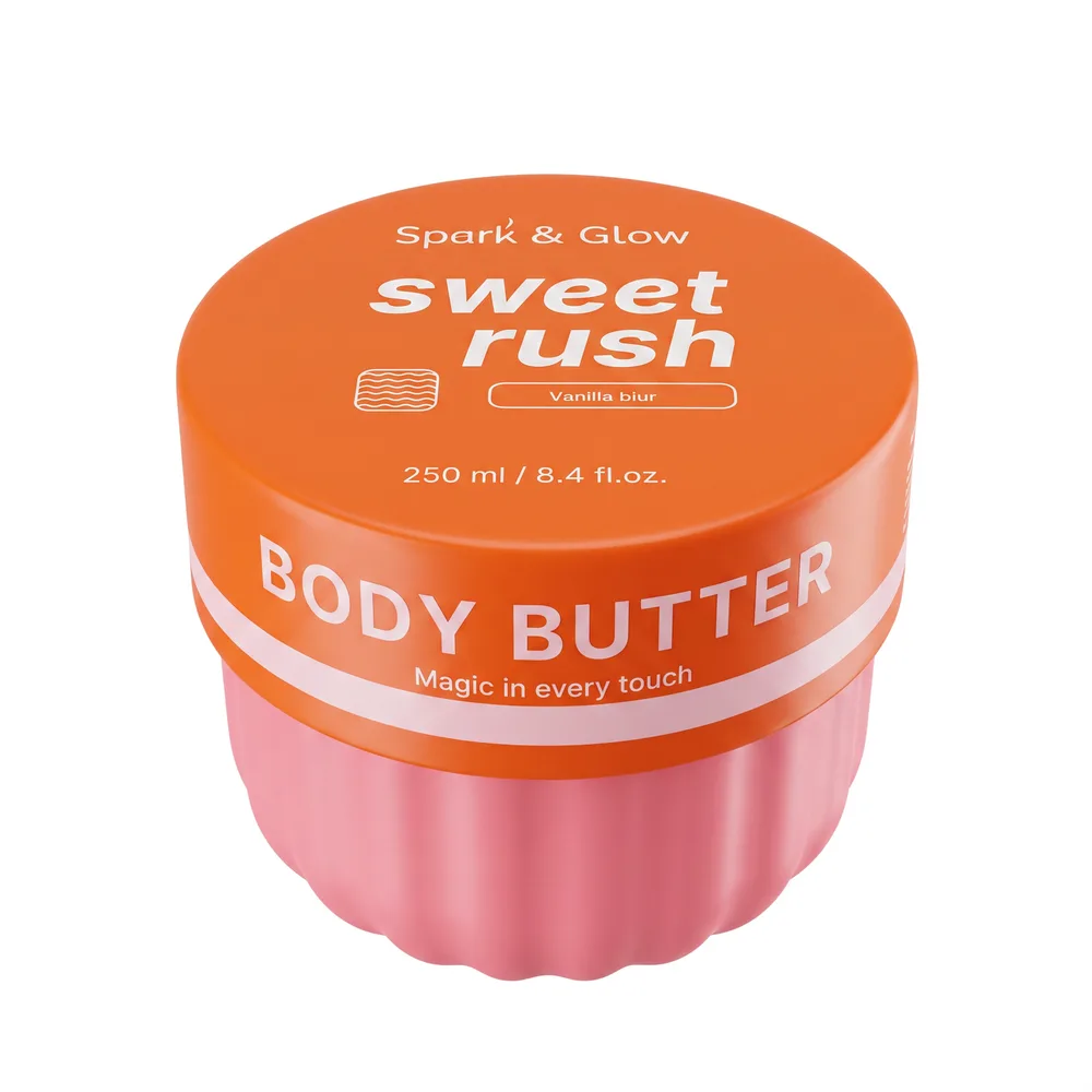 Spark'&Glow Баттер для тела с ароматом кокоса и цветочной ванили - Body butter Vanilla blur