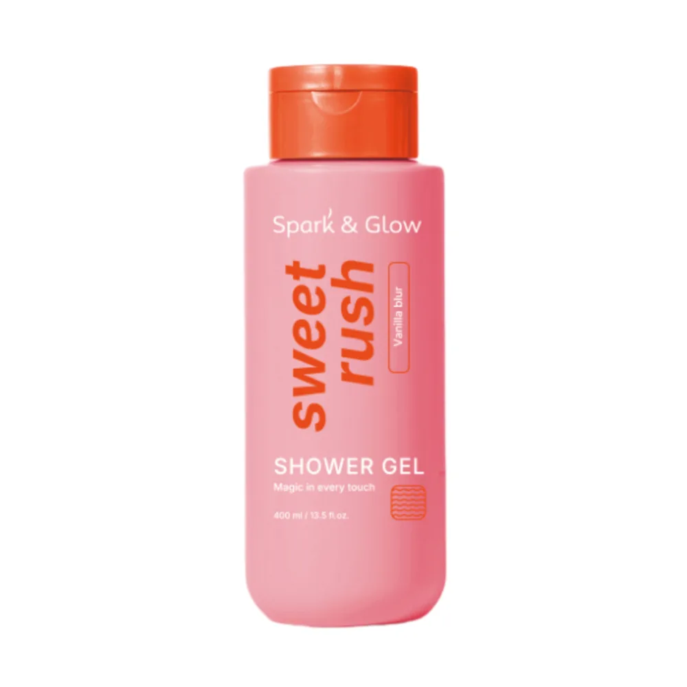 Spark'&Glow Гель для душа с ароматом кокоса и цветочной ванили - Body wash Vanilla blur