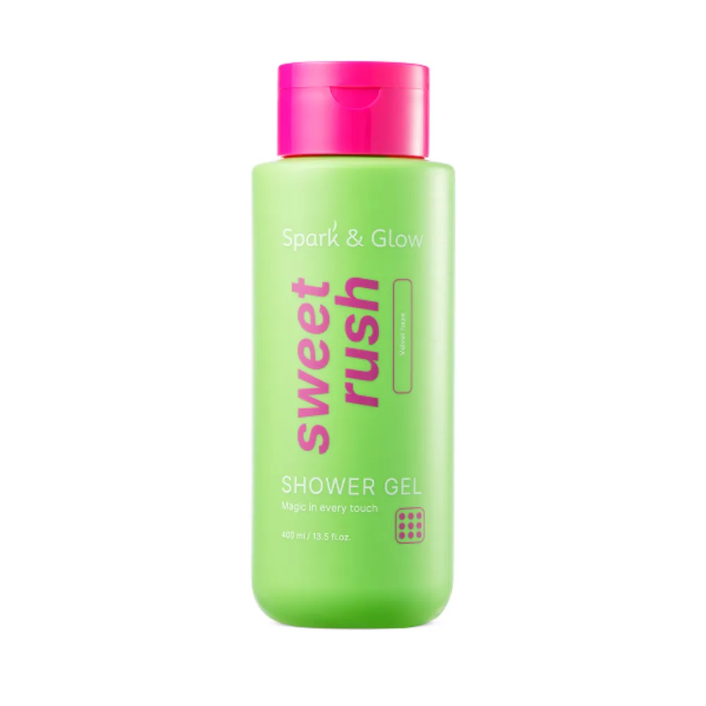 Spark'&Glow Гель для душа с экзотическим ароматом - Body wash velvet haze scent