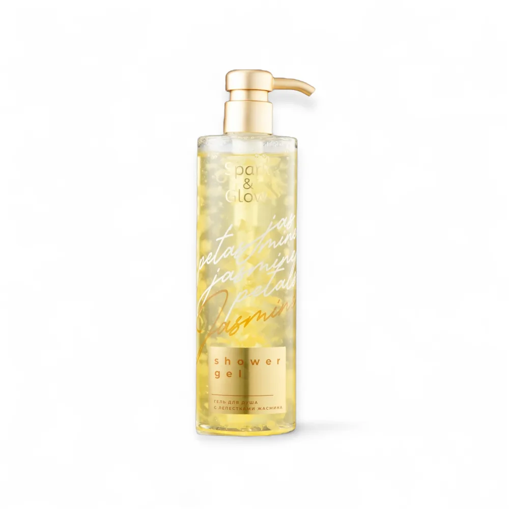 Spark'&Glow Гель для душа с лепестками жасмина - Jasmine petal shower gel