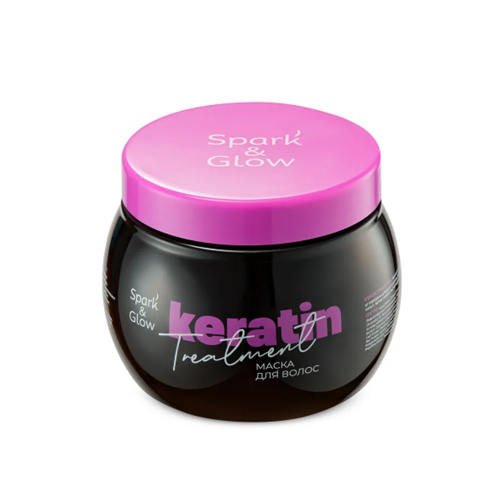 Spark'&Glow Маска для волос с эффектом кератина - Hair mask with keratin effect