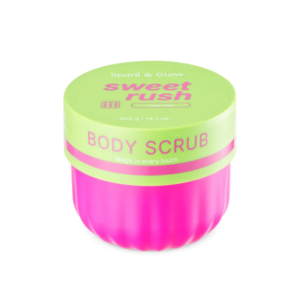 Spark'&Glow Скраб для тела с ароматом экзотических фруктов - Body scrub velvet haze scent