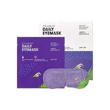 STEAMBASE Маска для глаз согревающая ЛАВАНДА Steambase Daily Eyemask Lavender Blue Water