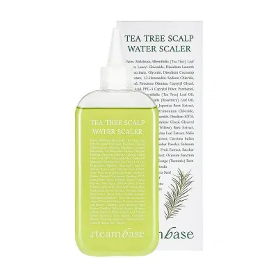 STEAMBASE Пилинг для кожи головы корейский водяной ЭКСТРАКТ ЧАЙНОГО ДЕРЕВА Tea Tree Scalp Water Scaler