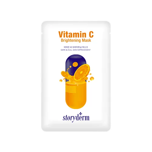 Storyderm Осветляющая тканевая маска с витамином С Storyderm Vitamin C Brightening Mask