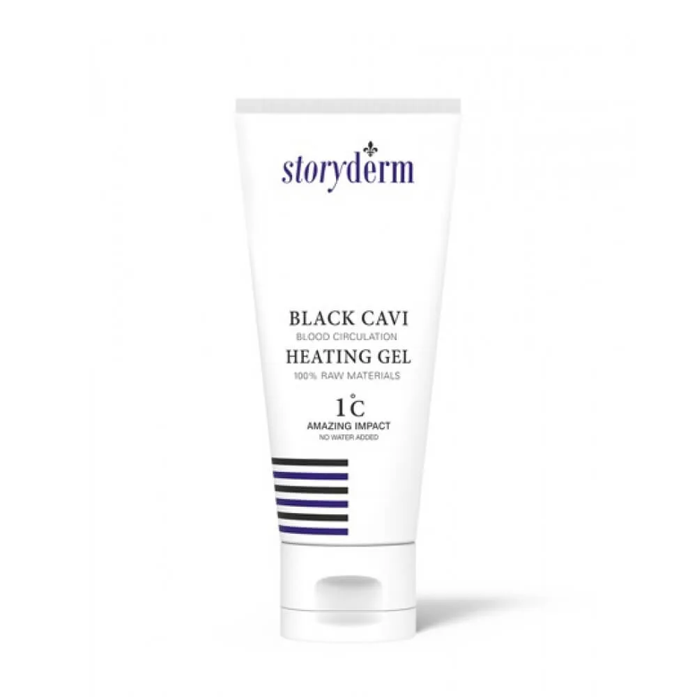 Storyderm Разогревающий гель-бустер с эффектом детокса Storyderm Black Cavi Heating Gel