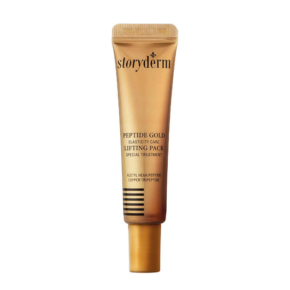 Storyderm Золотая лифтинг-маска с пептидами Storyderm Peptide Gold Lifting Pack