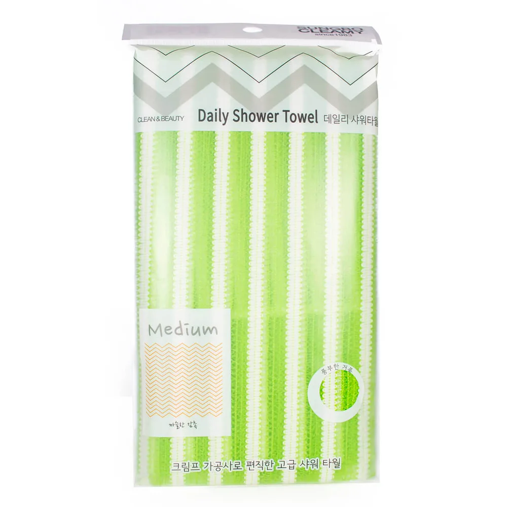 Sung Bo Cleamy Мочалка для тела средней жесткости Sung Bo Cleamy Clean & Beauty Daily Shower Towel (Medium)