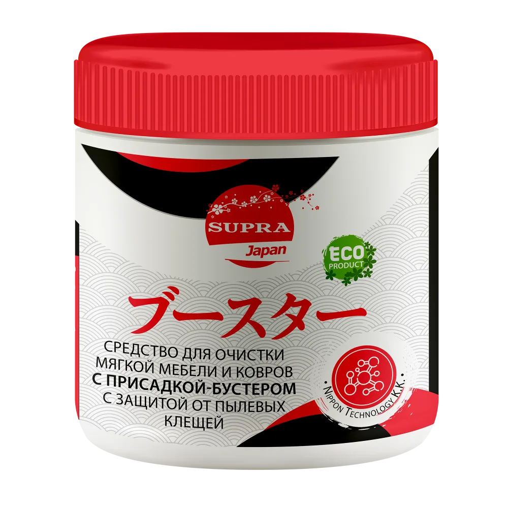 SUPRA Средство для очистки КОВРОВ И МЯГКОЙ МЕБЕЛИ с присадкой-бустером
