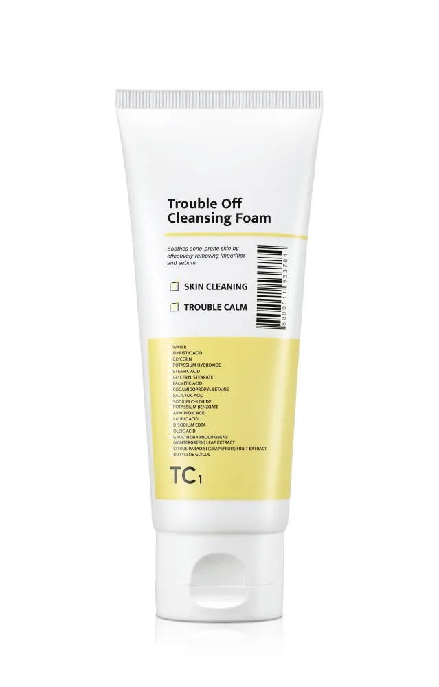 TC1 Пенка для умывания Trouble Off Cleansing Foam