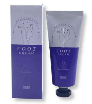 TENZERO Крем для ног ЭКСТРАКТ ЛАВАНДЫ увлажняющий Moisturizing Foot Cream Lavender