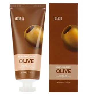 TENZERO Крем для рук ЭКСТРАКТ ОЛИВЫ Relief Hand Cream-Olive