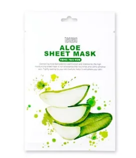 TENZERO Маска для лица тканевая АЛОЭ ВЕРА Aloe Sheet Mask