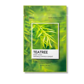 TENZERO Маска для лица тканевая ЭКСТРАКТ ЧАЙНОГО ДЕРЕВА Teatree Sheet Mask