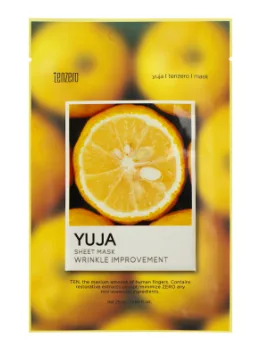 TENZERO Маска для лица тканевая ЭКСТРАКТ ЮДЗУ Yujia Sheet Mask
