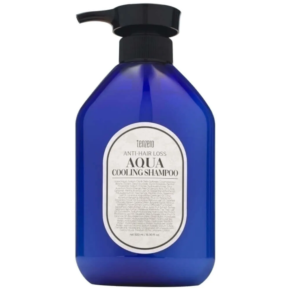 TENZERO Охлаждающий шампунь против выпадения Tenzero Anti-Hair Loss Aqua Cooling Shampoo