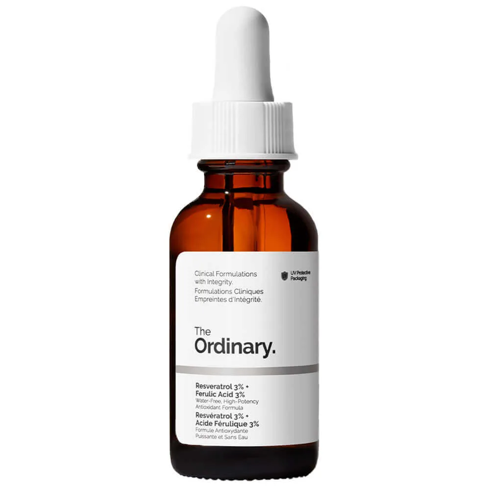 THE ORDINARY Антиоксидантная сыворотка с ресвератролом The Ordinary Resveratrol 3% + Ferulic Acid 3%
