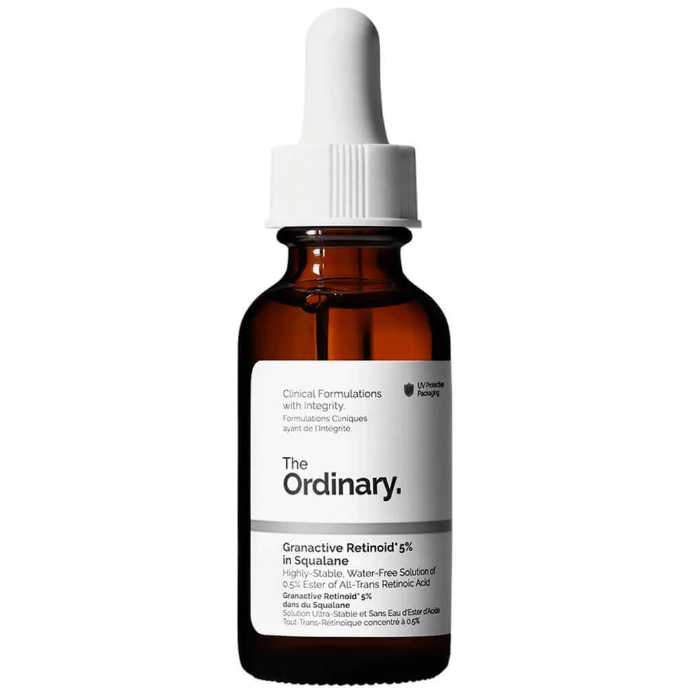 THE ORDINARY Сыворотка с 5% улучшенной формой ретинола от морщин The Ordinary Granactive Retinoid 5% In Squalane