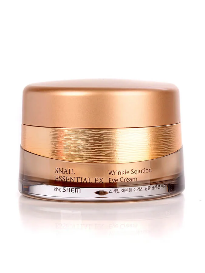 THE SAEM Антивозрастной крем для век The Saem Snail Essential EX Wrinkle Solution Eye Cream