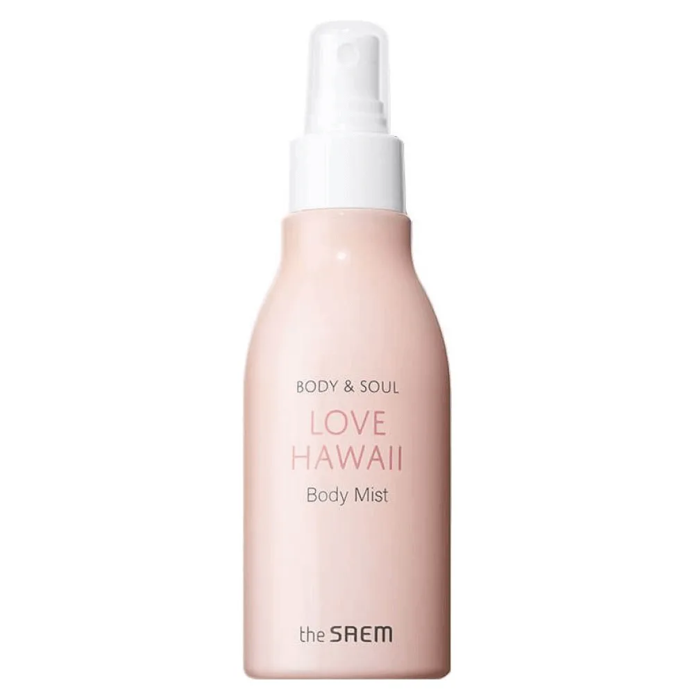 THE SAEM Гавайский увлажняющий мист для тела The Saem Body & Soul Love Hawaii Body Mist