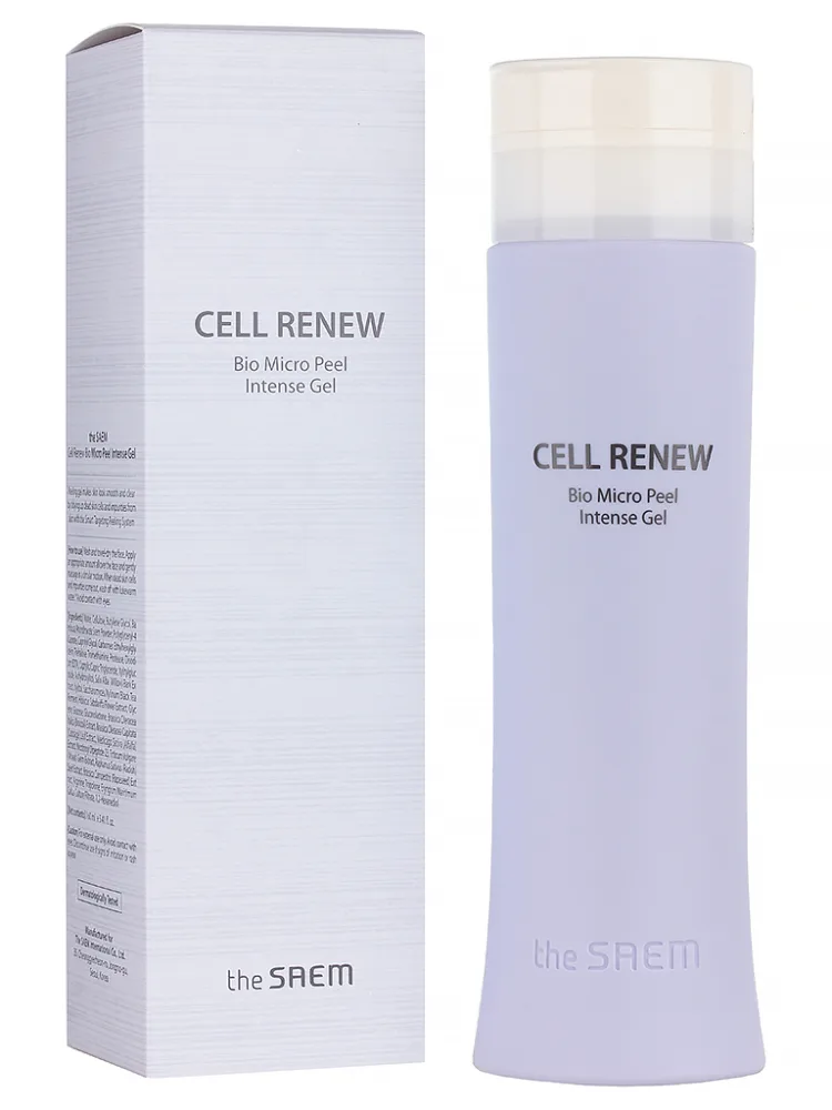 THE SAEM Гель для лица ОТШЕЛУШИВАЮЩИЙ Cell Renew Bio Micro Peel Intense Gel