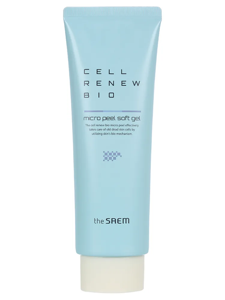 THE SAEM Гель для лица ОТШЕЛУШИВАЮЩИЙ Cell Renew Bio Micro Peel Soft Gel_R