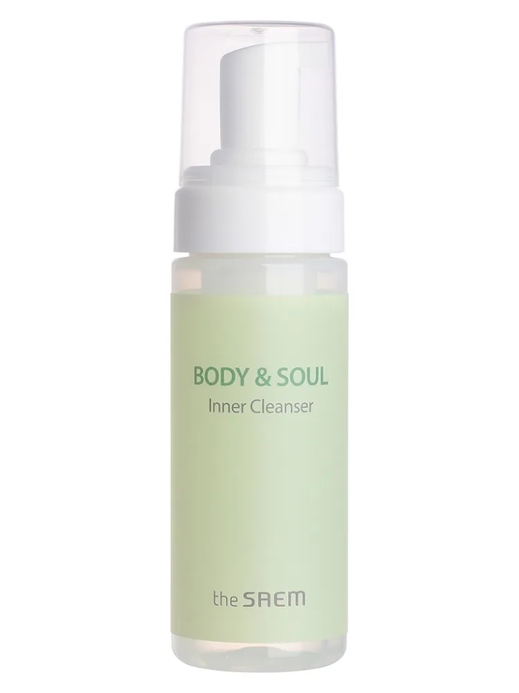 THE SAEM Гель-мусс для интимной гигиены ТРАВЫ Vegan Body&Soul Inner Cleanser