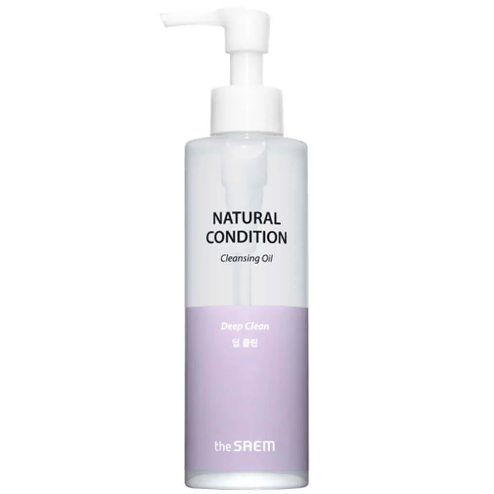 THE SAEM Гидрофильное масло для жирной кожи The Saem Natural Condition Cleansing Oil Deep Clean