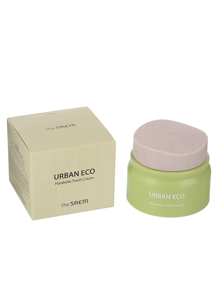 THE SAEM Крем для лица освежающий ЭКСТРАКТ НОВОЗЕЛАНДСКОГО ЛЬНА Vegan Urban Eco Harakeke Fresh Cream
