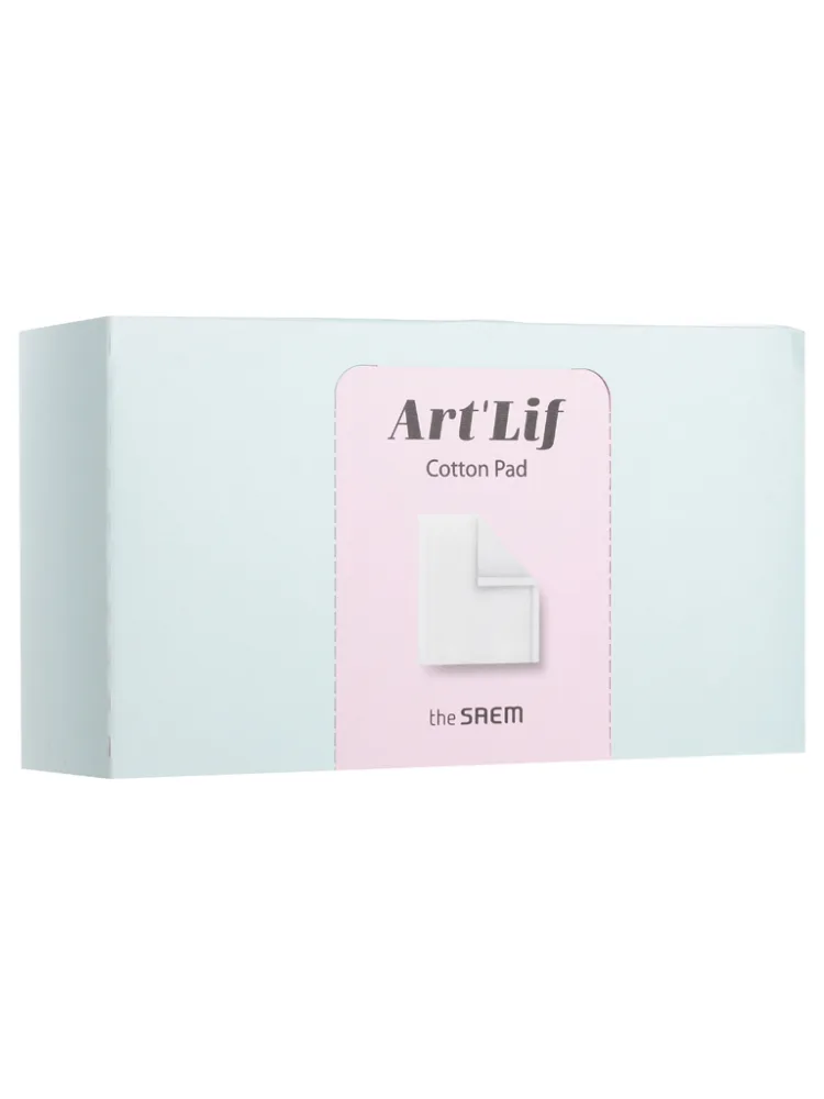 THE SAEM Пэды для лица ХЛОПКОВЫЕ очищающие Art'Lif Cotton Pad