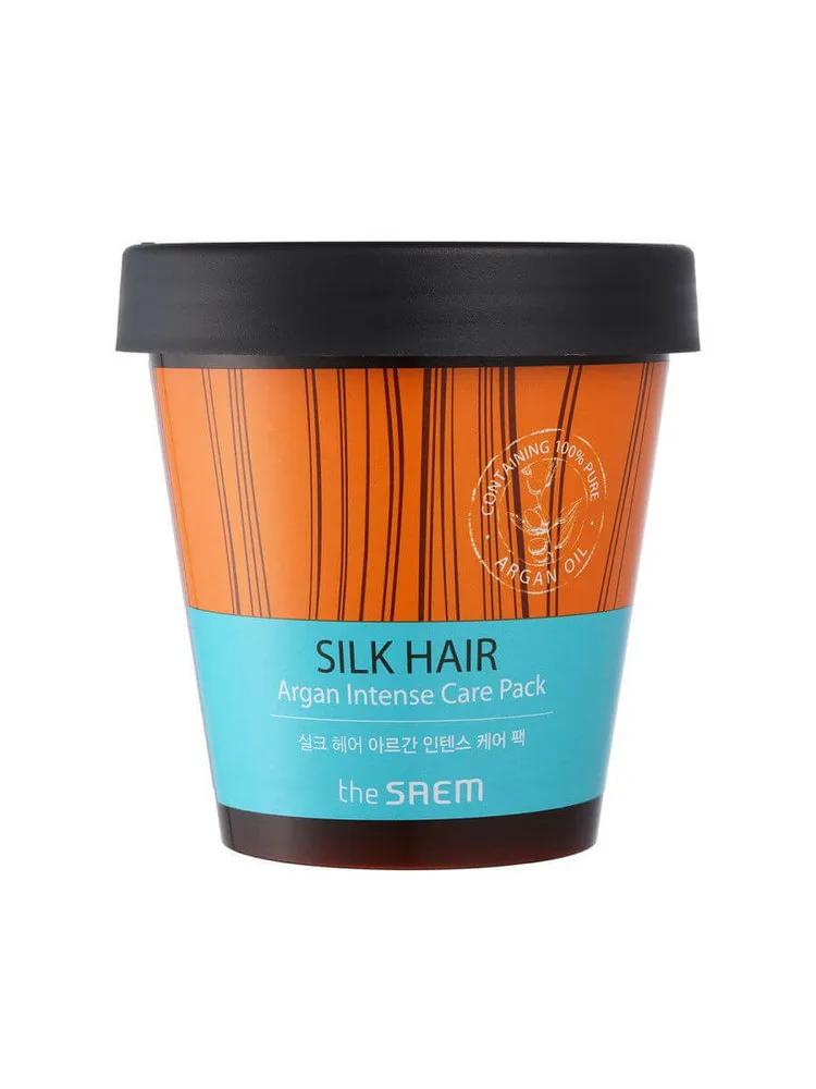 THE SAEM Питательная маска для волос с аргановым маслом The Saem Silk Hair Argan Intense Care Pack