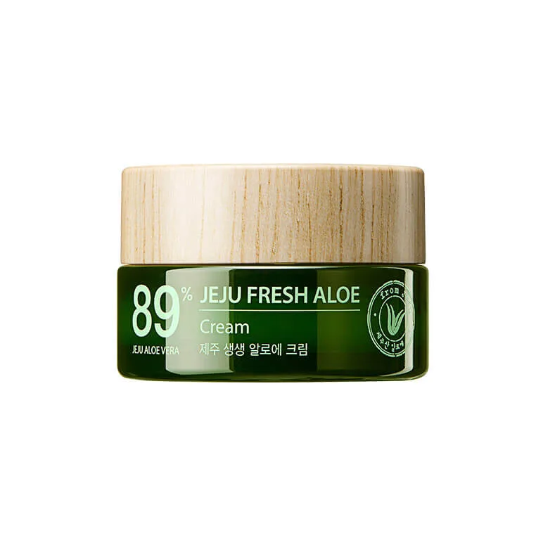 THE SAEM Увлажняющий крем для лица с алоэ The Saem Jeju Fresh Aloe Cream