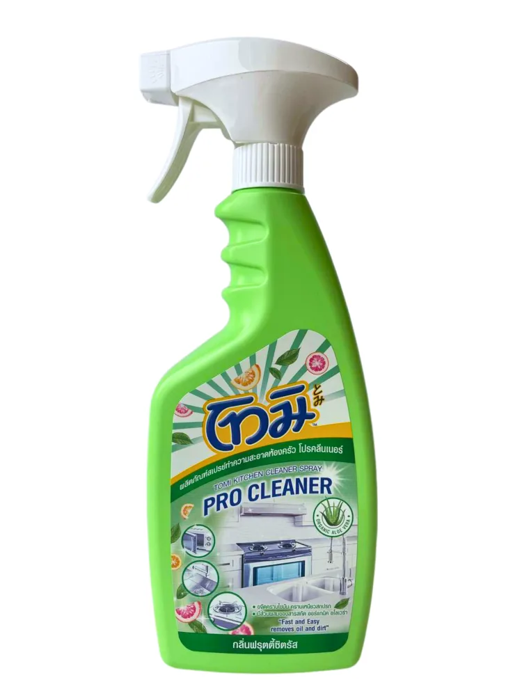 TOMI Средство для уборки кухонных поверхностей АЛОЭ ВЕРА Pro Cleaner