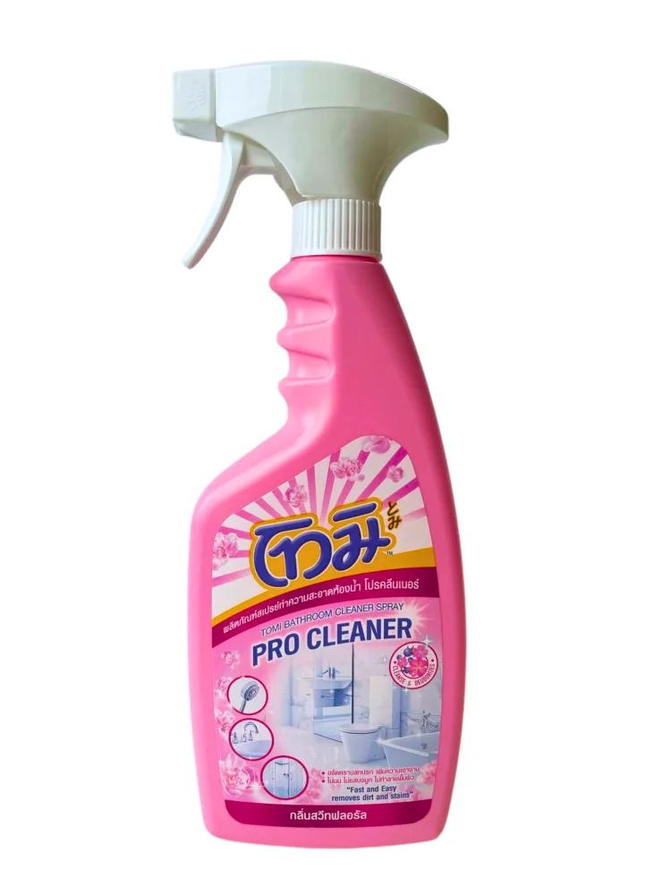 TOMI Средство для уборки ванной комнаты ЦВЕТОЧНЫЙ АРОМАТ Pro Cleaner
