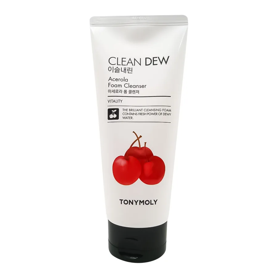 TONYMOLY Пенка для умывания очищающая АЦЕЛОРА Tonymoly Clean Dew Acerola Foam Cleanser