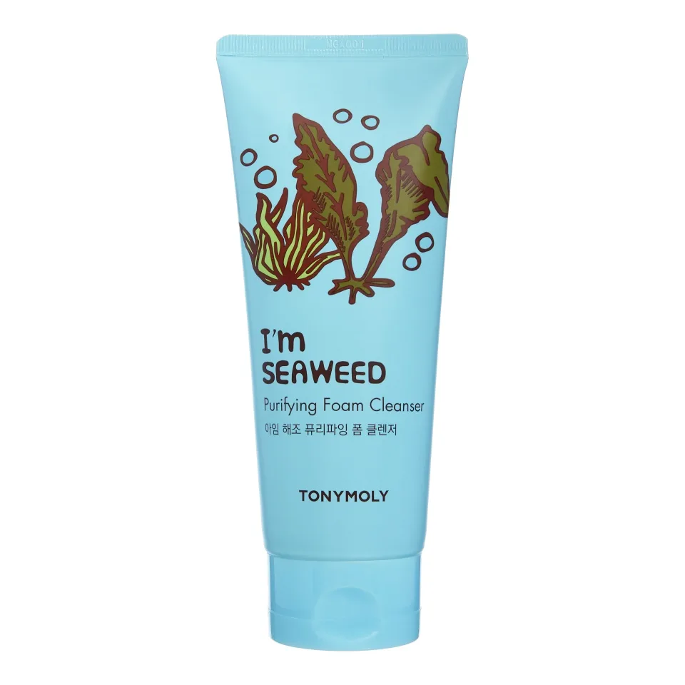 TONYMOLY Пенка для умывания очищающая МОРСКИЕ ВОДОРОСЛИ Tonymoly I'm Seaweed Foam Cleanser