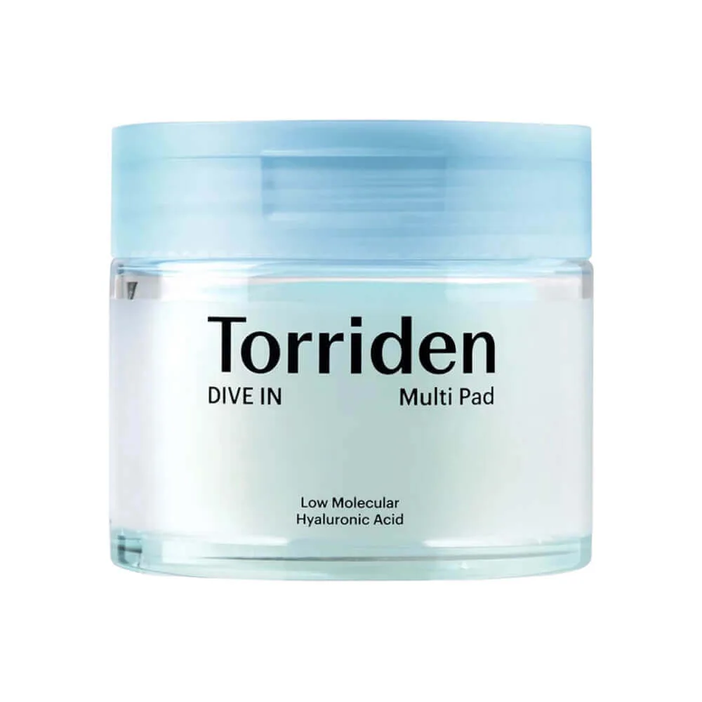 Torriden Увлажняющие многофункциональные пэды Torriden DIVE IN Low Molecular Hyaluronic Acid Multi Pad