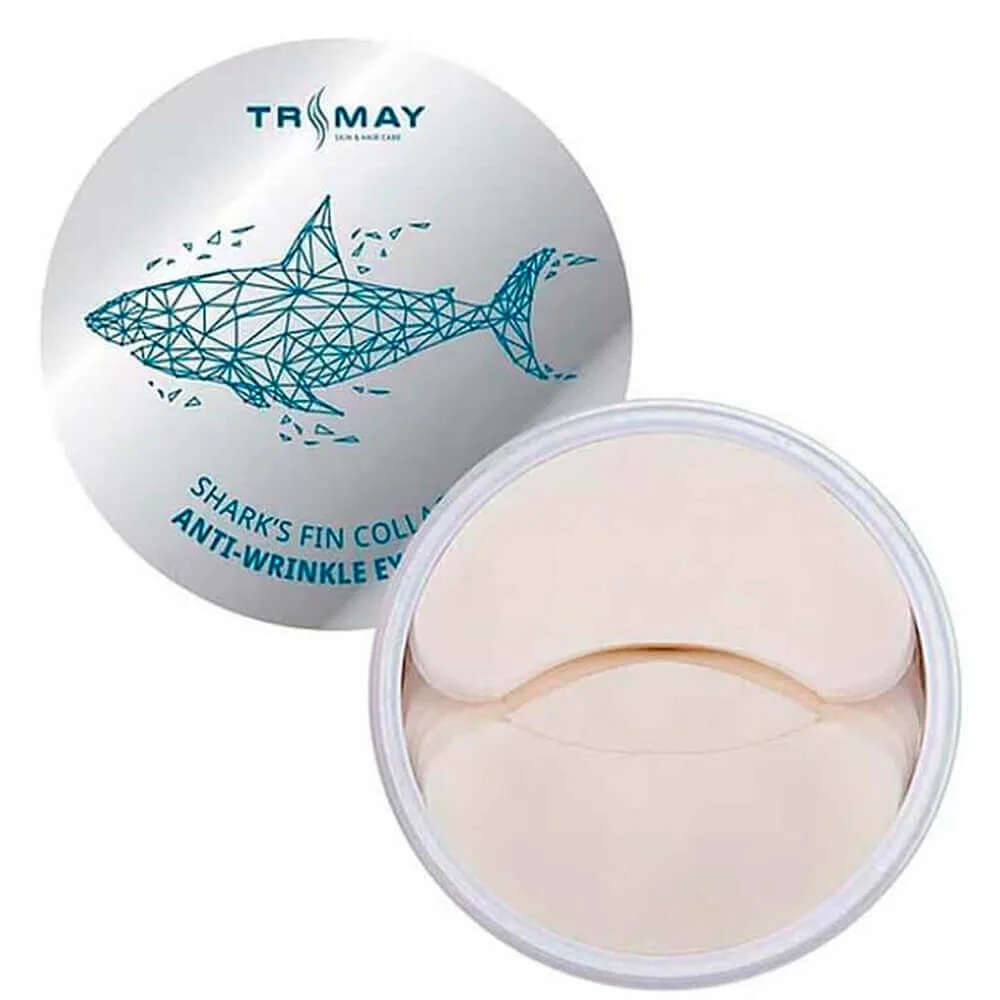 Trimay Антивозрастные патчи с коллагеном плавника акулы TRIMAY Shark’s Fin Collagen Anti-wrinkle Eye Patch