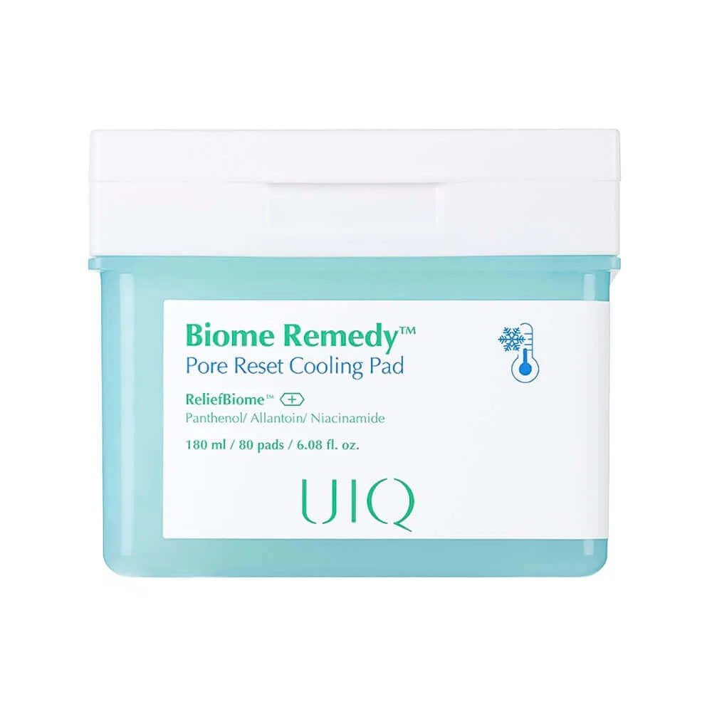 UIQ Охлаждающие тонер-пэды UIQ Biome Remedy Pore Reset Cooling Pad