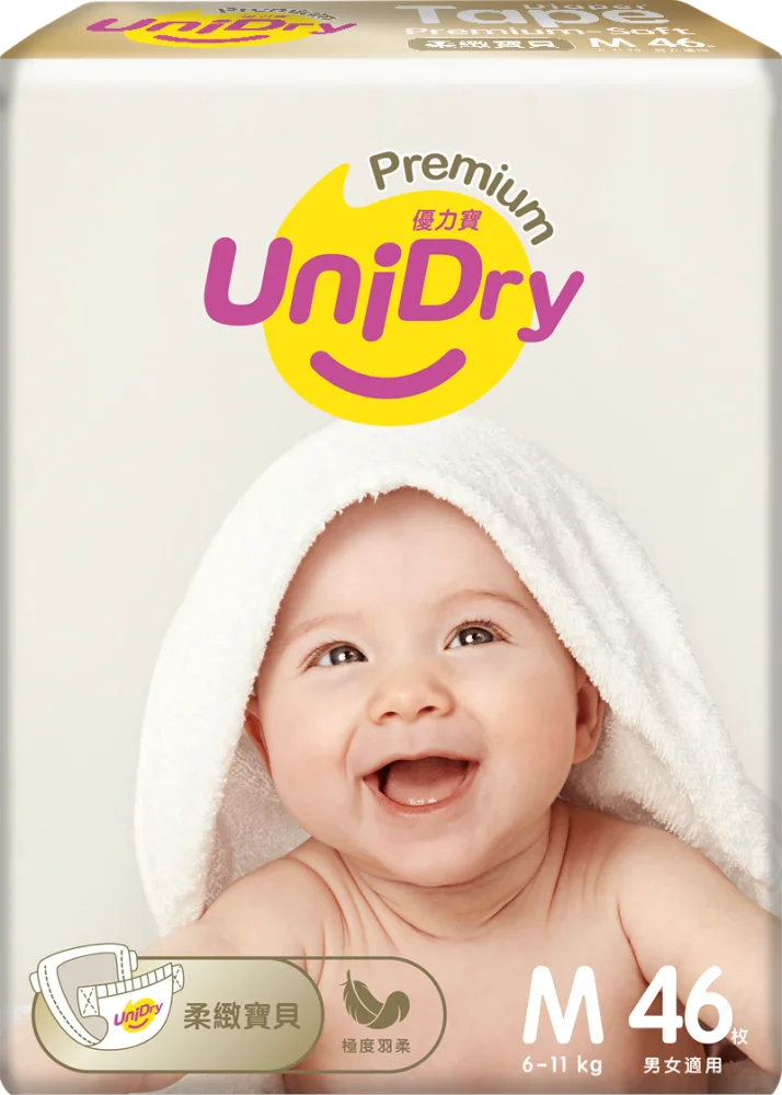 UNIDRY Подгузники УЛЬТРАТОНКИЕ детские Ultra Thin M 6-11 кг