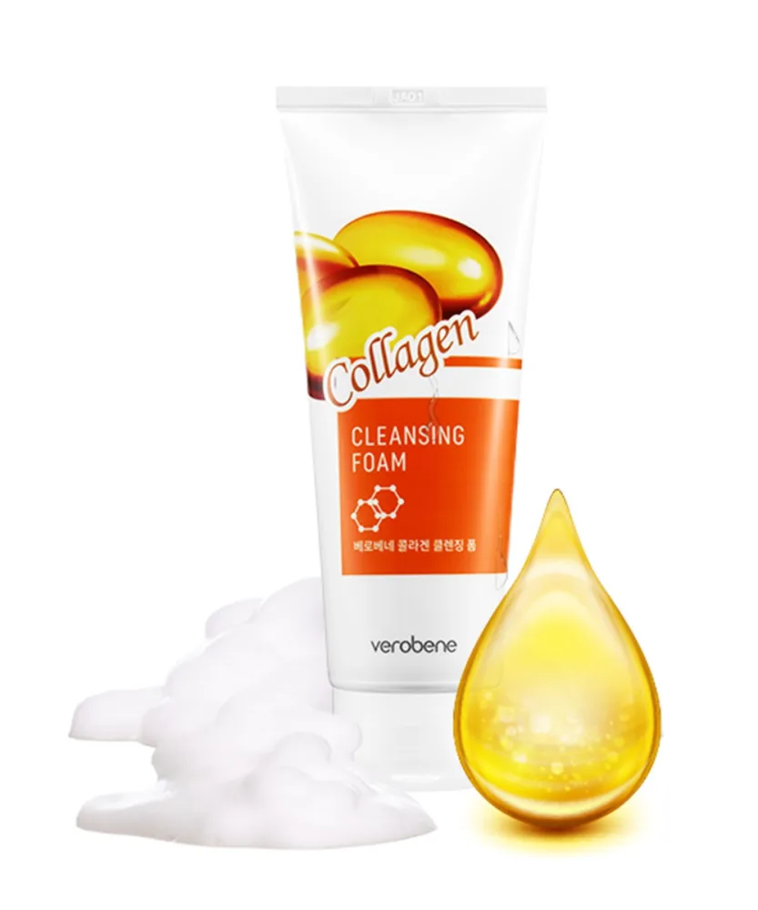 VEROBENE Пенка для умывания очищающая КОЛЛАГЕН Collagen Cleansing Foam