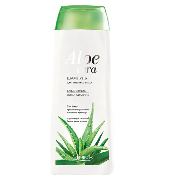 ВИТЭКС Шампунь для жирных волос ЕЖЕДНЕВНОЕ ВЫЗДОРОВЛЕНИЕ Aloe Vera