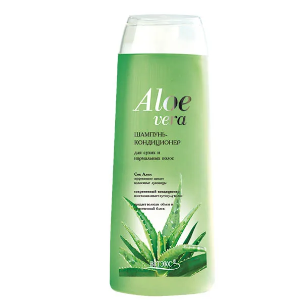 ВИТЭКС Шампунь-кондиционер для сухих и нормальных волос СОК АЛОЭ Aloe Vera