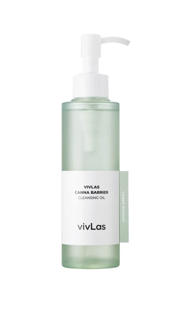 VIVLAS Гидрофильное масло для лица ЭКСТРАКТ КОНОПЛИ CANNA BARRIER CLEANSING OIL